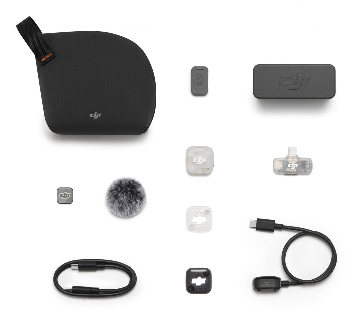 DJI - Mic Mini 2S (1 TX + 1 Mobile RX + Charging Case) DJI