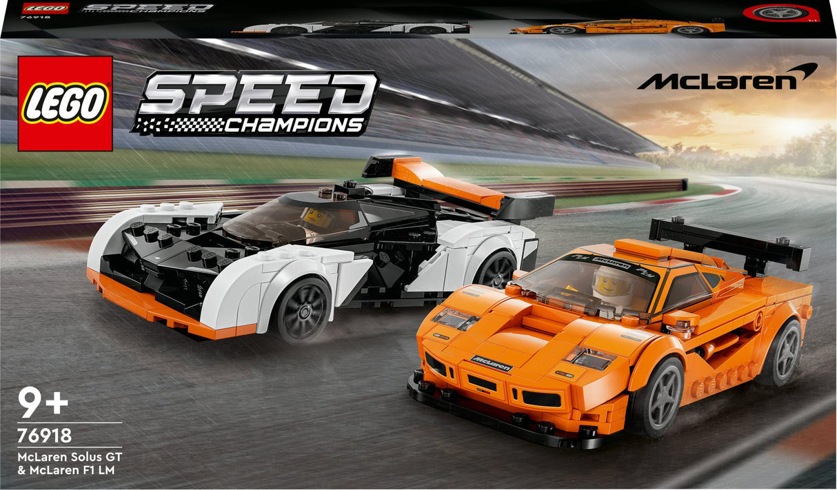 LEGO Speed Champions - McLaren Solus GT &amp; McLaren F1 LM (76918)