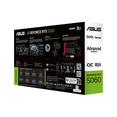 Asus GeForce RTX 5060 DUAL OC Edition Advanced 8GB