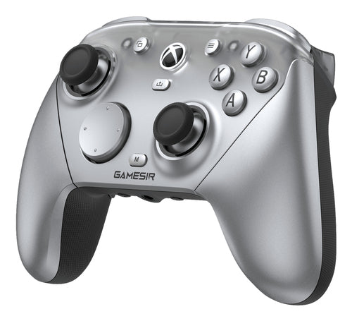 GameSir G7 Pro Multiplatform Gamepad - Metallic Silver (TMR Sticks, Hall-Effect Triggers) Xbox Licensed