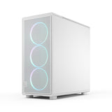 Midi Epoch XL White TG RGB Clear tint Fractal design