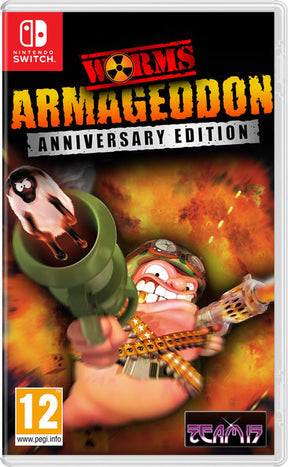 Worms Armageddon Anniversary Edition Nintendo Switch – Anniversary Edition-emballage