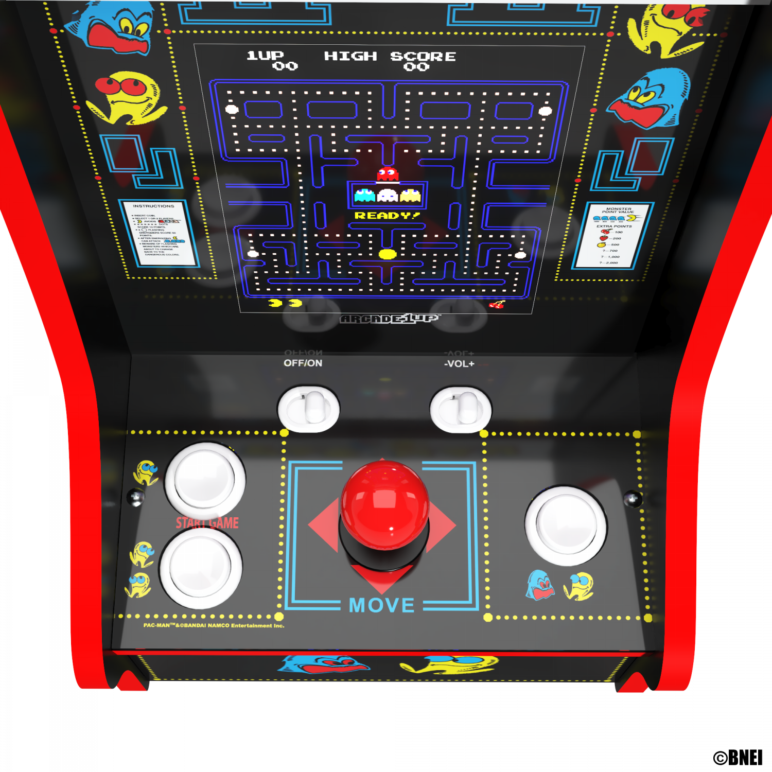 ARCADE 1 UP PAC-MAN COUNTERCADE