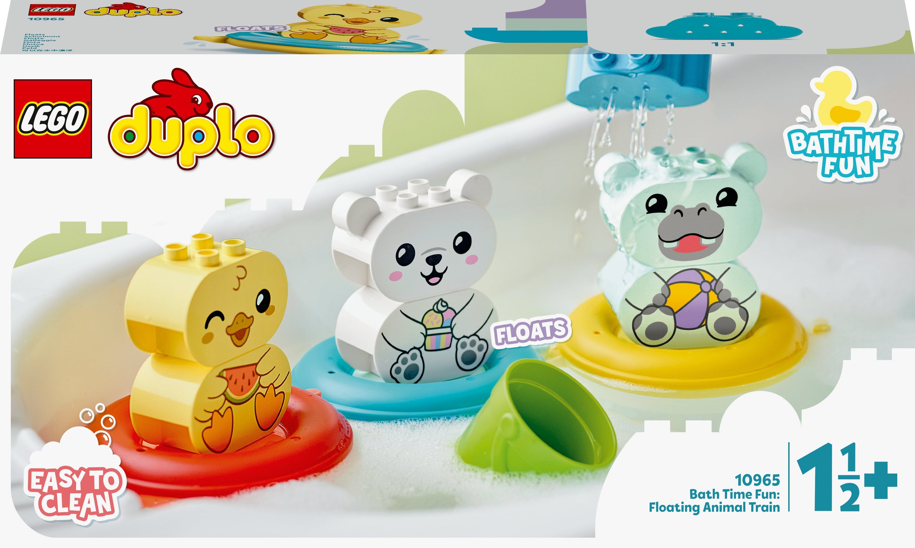 LEGO DUPLO Bath Time Fun: Flytande Djurtåg 10965