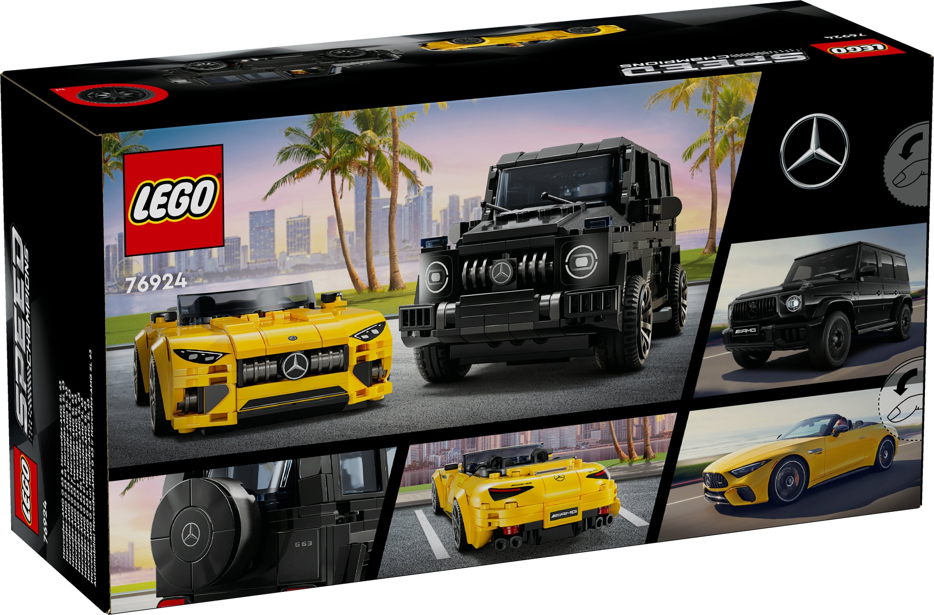 LEGO Speed Champions - Mercedes-AMG G 63 &amp; Mercedes-AMG SL 63 (76924)