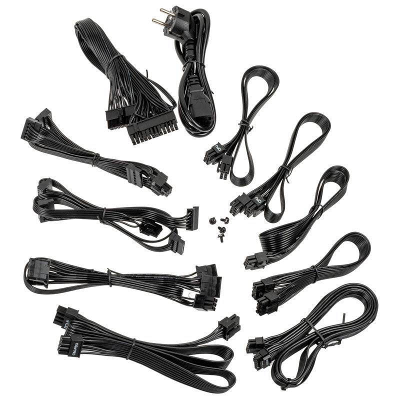 Kolink KL-R1200FG PSU. Gen5. Guld - 1200W, ATX 3.0, 600W 12VHPWR