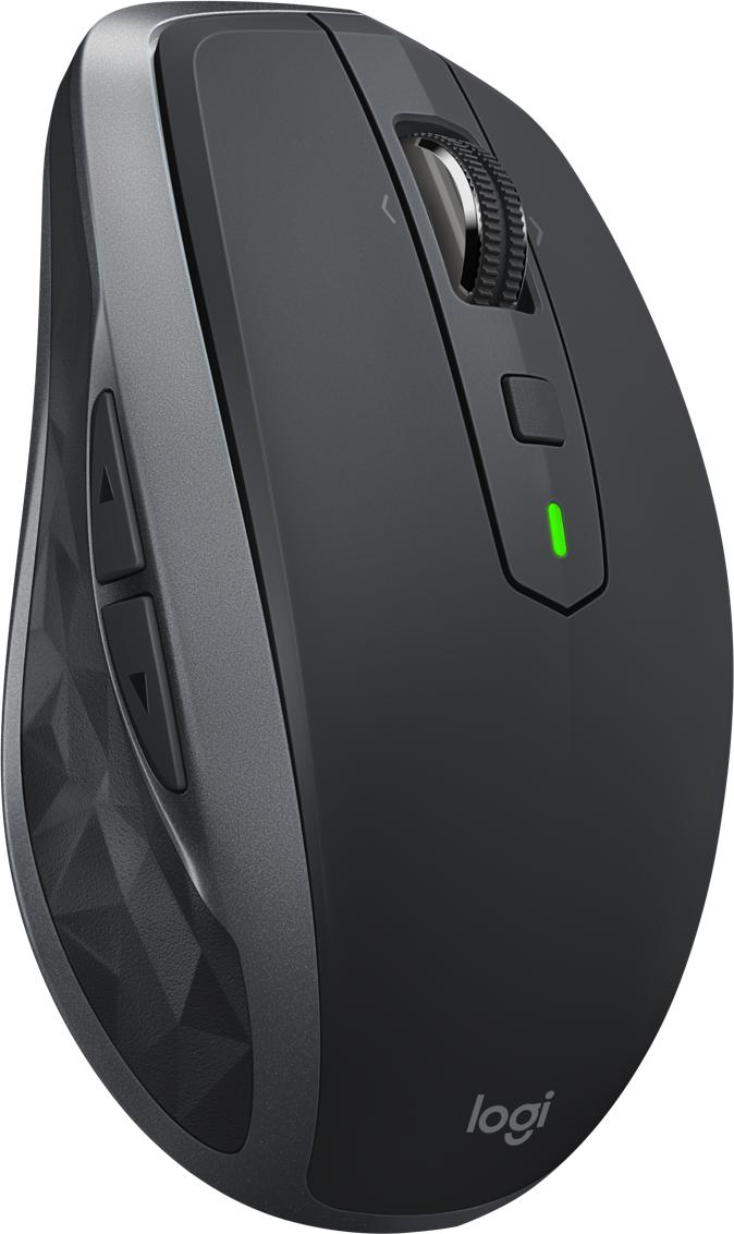 Logitech - MX Anywhere 2S Wireless Mobile Mouse BT, Graphite Logitech