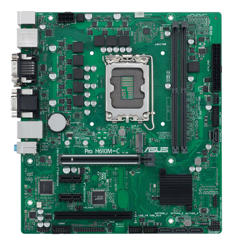 ASUS Pro H610M-C-CSM Micro-ATX LGA1700 Intel H610 ASUSTeK COMPUTER