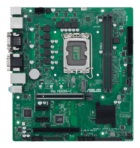 ASUS Pro H610M-C-CSM Micro-ATX LGA1700 Intel H610 ASUSTeK COMPUTER