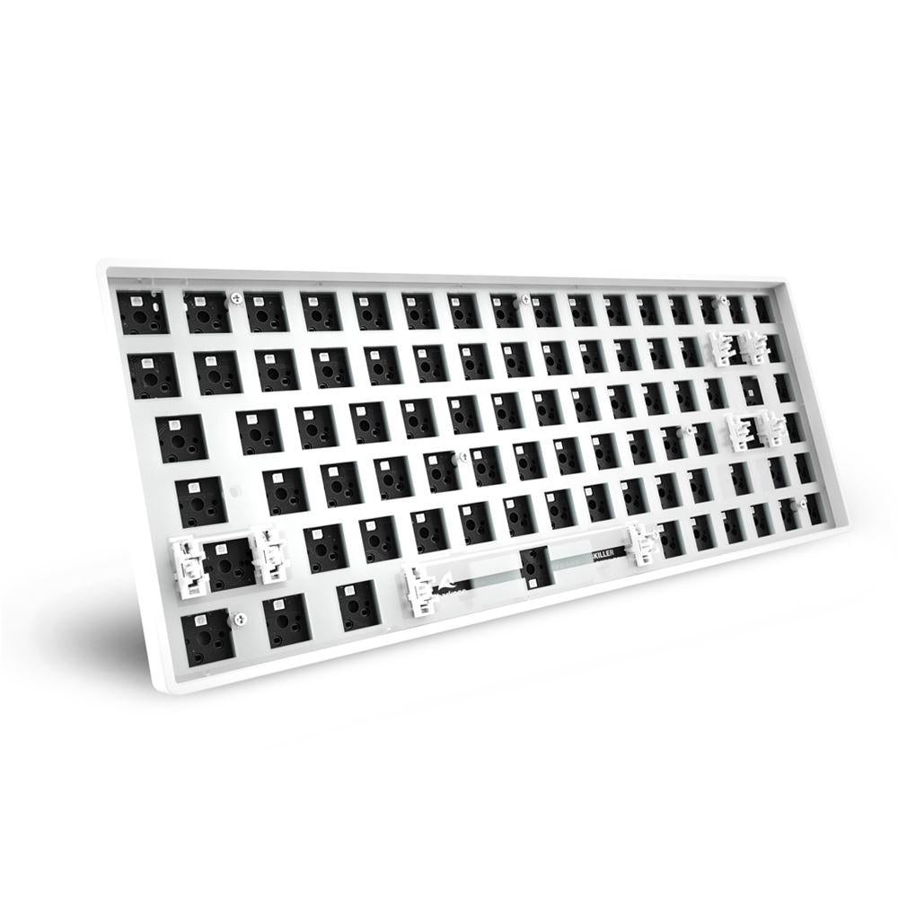 Sharkoon SKILLER SGK50 S3 Barebone White 75% Hot-Swap RGB 1000Hz USB-C Mechanical Gaming Keyboard Sharkoon