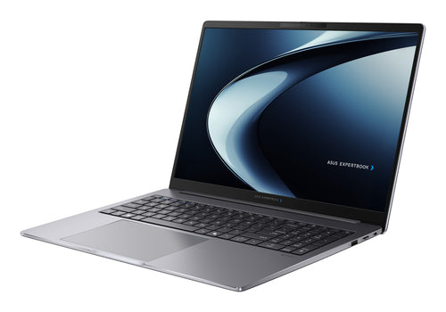 ASUS ExpertBook P5 G2 P5605CAA-PL0217X Copilot+ PC – set skråt forfra (vinkel 2); tastaturlayout illustrativt