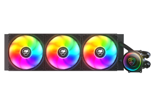 COUGAR CPU-vandkøler Poseidon Elite 360, ARGB, sort