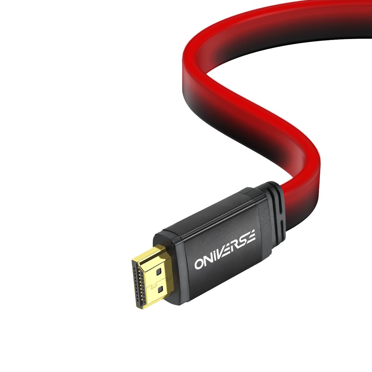Oniverse - Hdmi Led Cable 8K - Red ONIVERSE
