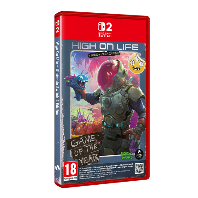 High On Life – Nintendo Switch 2 – spilomslag