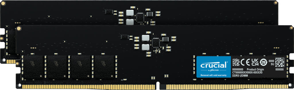 Crucial DDR5 64GB Kit 4800MHz CL40 Non-ECC