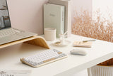 ASUS Marshmallow KW100 beige/grå – i en brugsopstilling