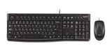 Logitech Desktop MK120 Tastatur og mus-sæt Kabling Nordisk Logitech