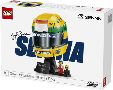 LEGO - Editions Formula 1 - Ayrton Senna Helmet (43024) LEGO