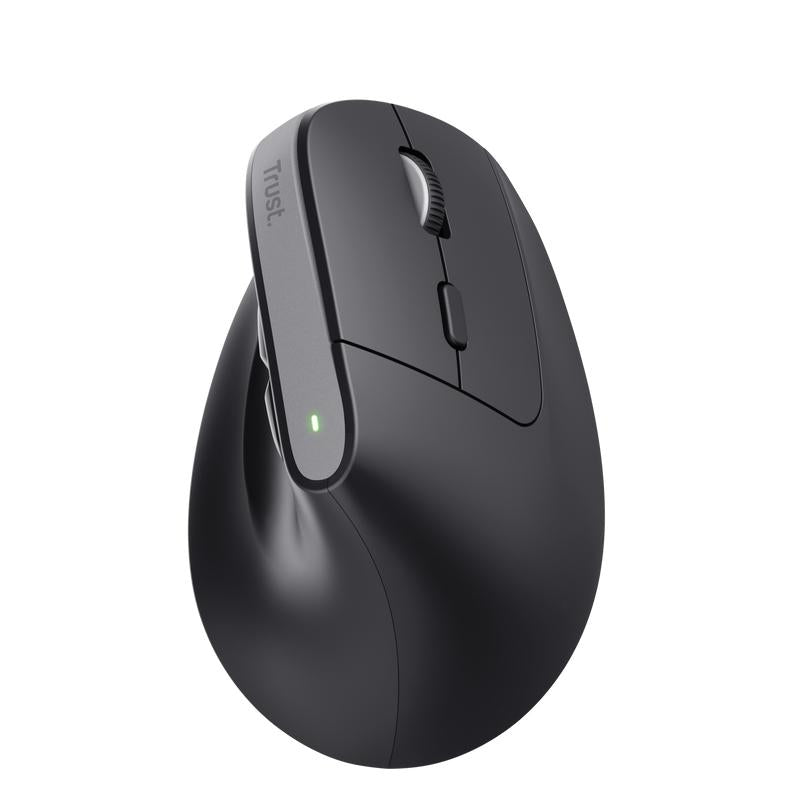 TRUST BAYO+ ERGONOMIC WIRELESS MOUSE - BLACK TRUST