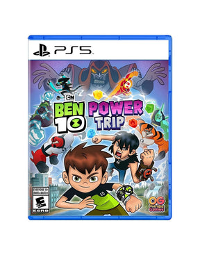 BEN 10: Power Trip – PlayStation 5 – spilomslag
