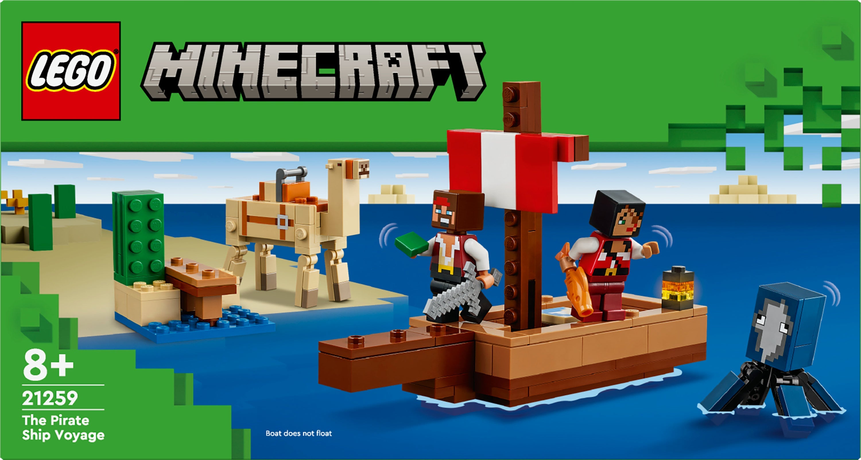 LEGO Minecraft - The Pirate Ship Voyage (21259)