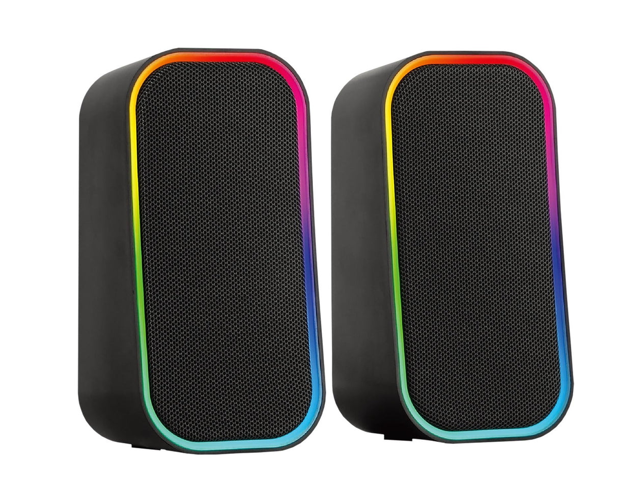 Speedlink - TOKEN RGB Gaming Stereo Högtalare, Svart