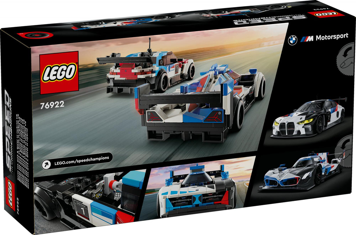LEGO Speed Champions - BMW M4 GT3 &amp; BMW M Hyvrid V8 (76922)