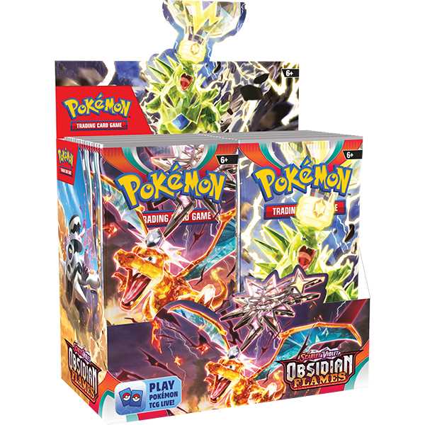 Pokemon Scarlet &amp; Violet – Obsidian Flames - 36st Booster CDU (POK85374)