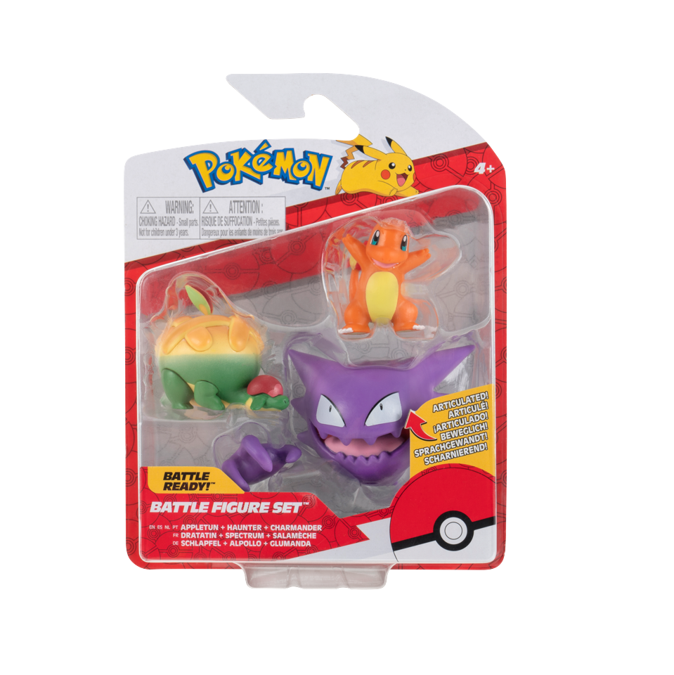 Pokémon - Battle Figure - 3 PK - Assorted (95155_10)