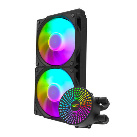 Vattenkylning Darkflash DC240 ARGB 2x 120x120 PC 2x 120x120 (svart)