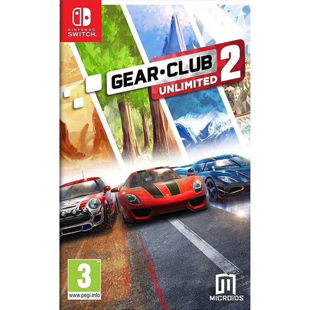 Gear.Club Unlimited 2 fysisk Nintendo Switch-spilæske