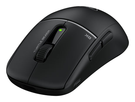 Turtle Beach Burst II Pro – trådløs gamingmus, sort – Scrollhjul set skråt