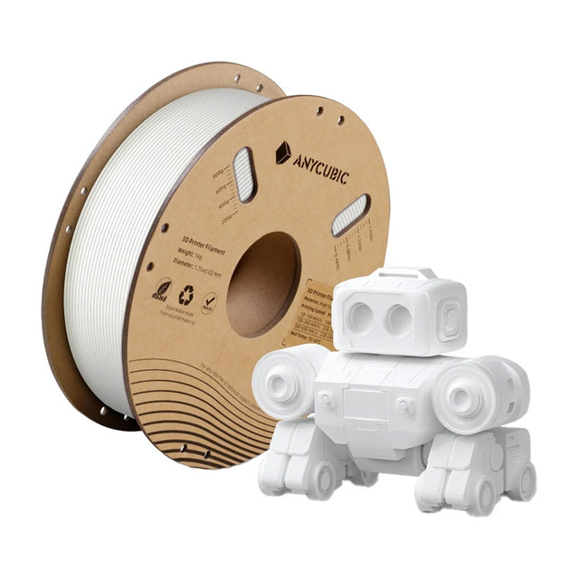 Anycubic High Speed PLA filament – hvid, 1 kg