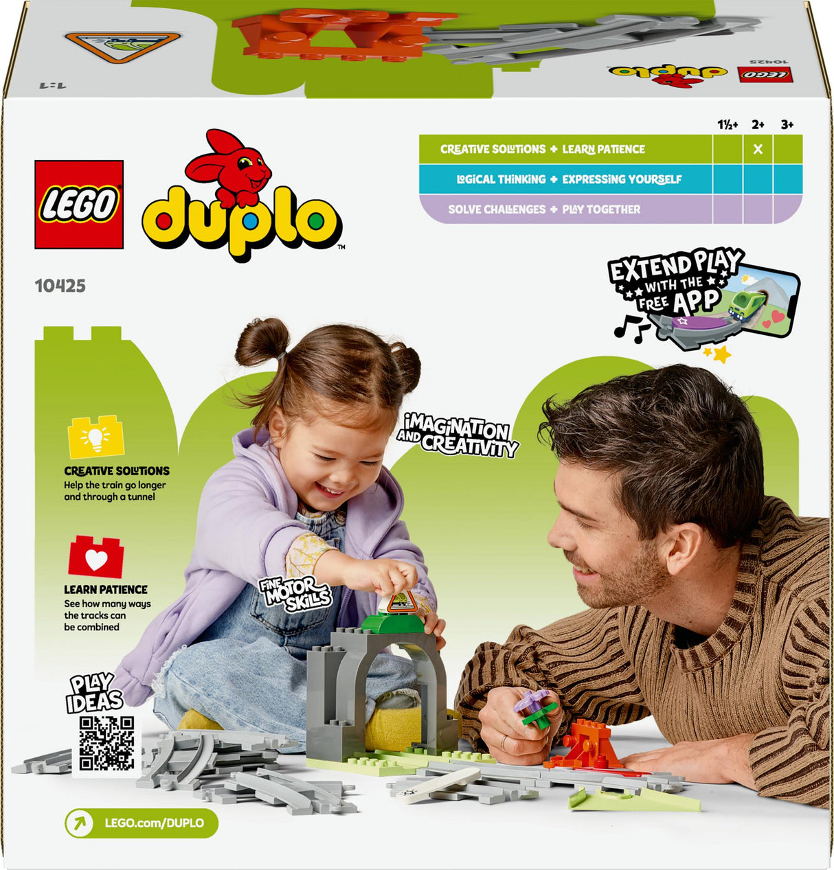 10425 LEGO DUPLO Railway Tunnel and Tracks Expansion Set LEGO