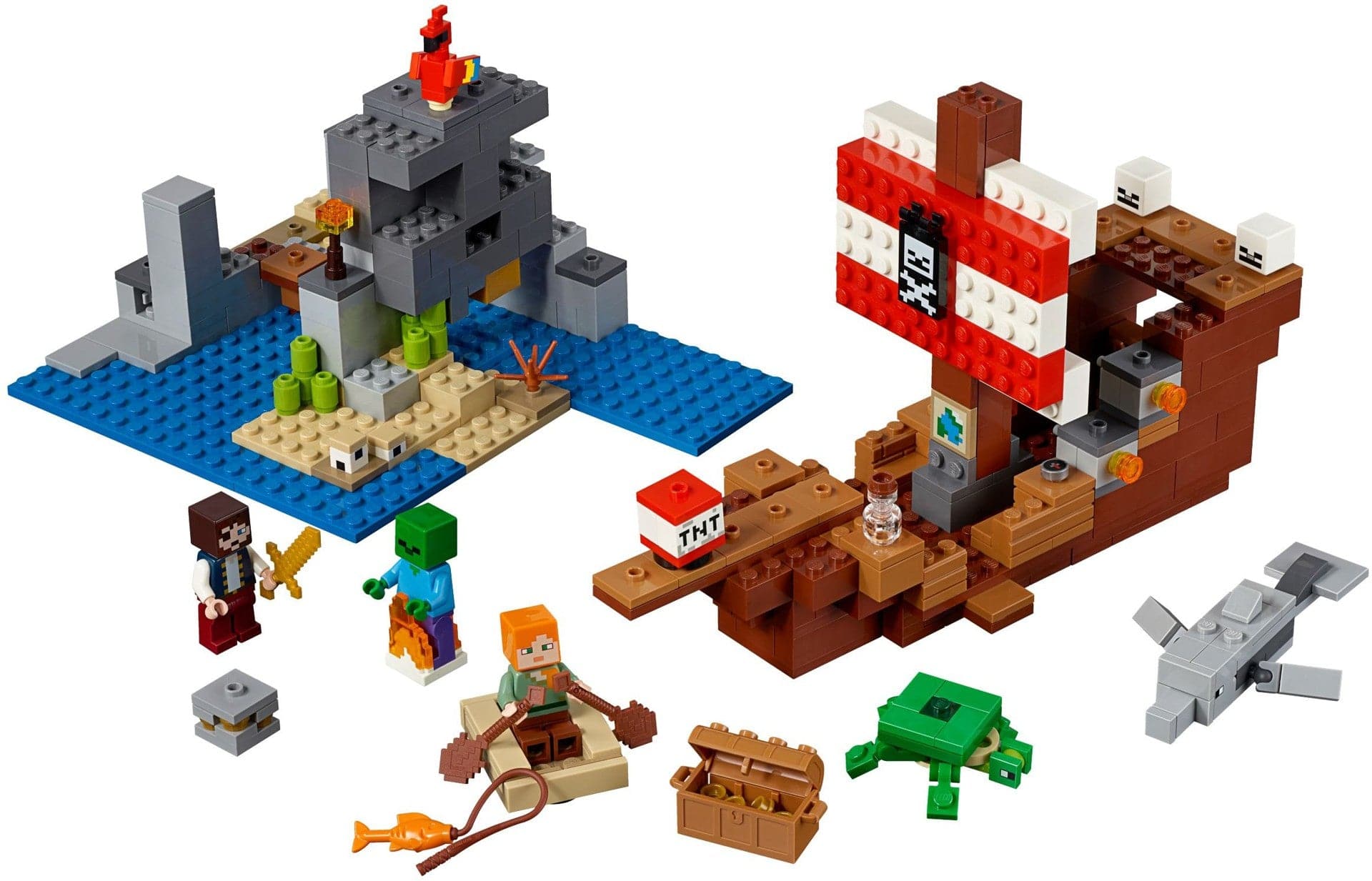 LEGO Minecraft - The Pirate Ship Adventure (21152)