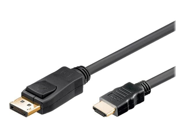 Goobay DisplayPort &gt; HDMI 1.2 3m Svart