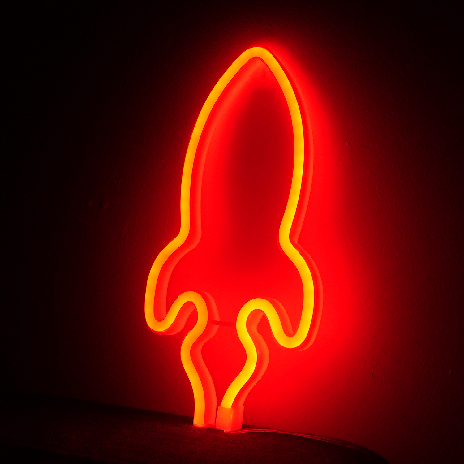 Love Neon LED-lampa Röd