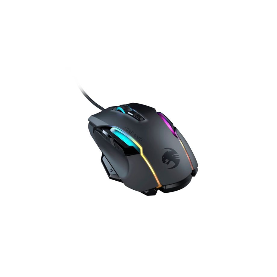 Roccat Kone AIMO Remastered RGBA Gaming Mouse - Svart