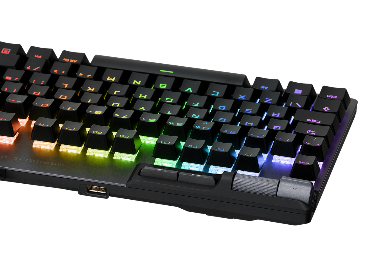 ASUS ROG Strix FLARE II ANIMATE PBT Gaming Tangentbord (NX Red Switches)