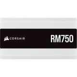 CORSAIR RM White Series RM750 Nätaggregat 750 Watt