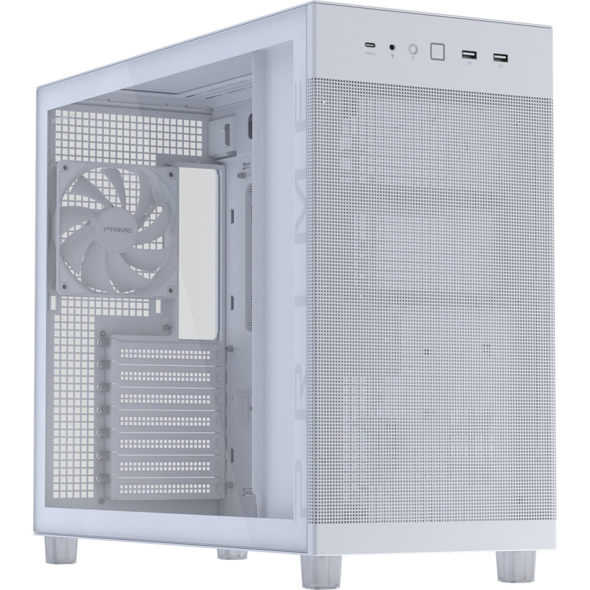 ASUS PRIME AP303 TG – kabinet – Hvid