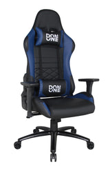 DON ONE -GC300 SPELSTOL Svart/Blå - PU-läder - Upp Till 120 KG
