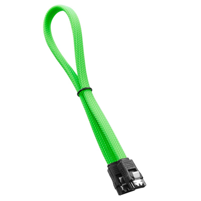 CableMod ModMesh SATA 3 Kabel 30cm - Ljusgrön