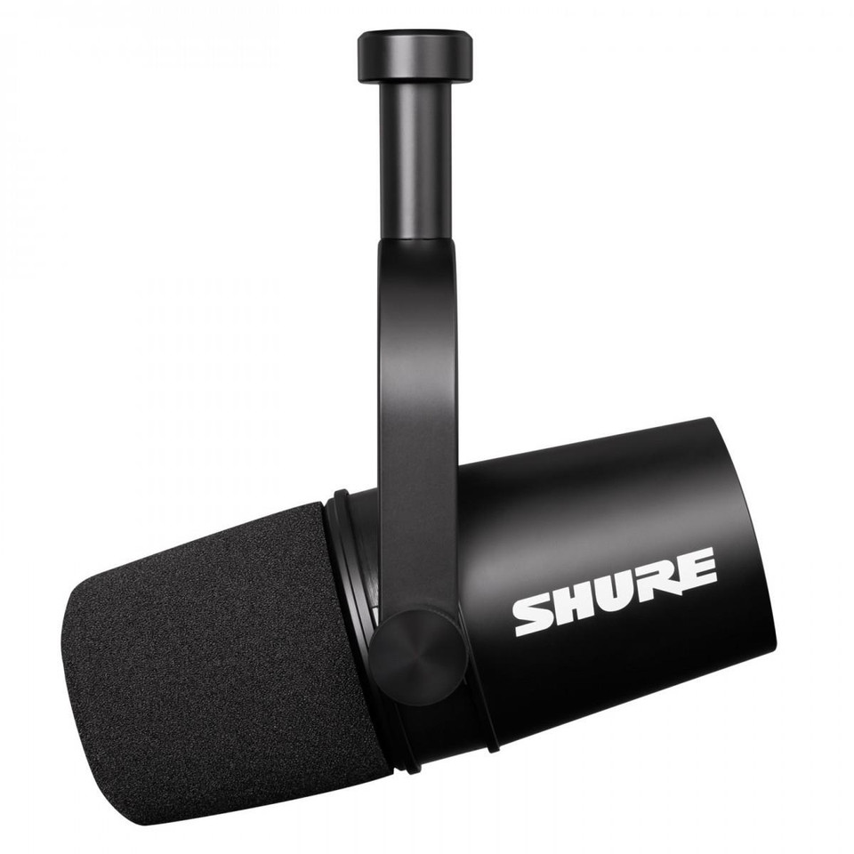 Shure MV7X Mikrofonkabel -55dBV/Pascal Enkelriktad Svart