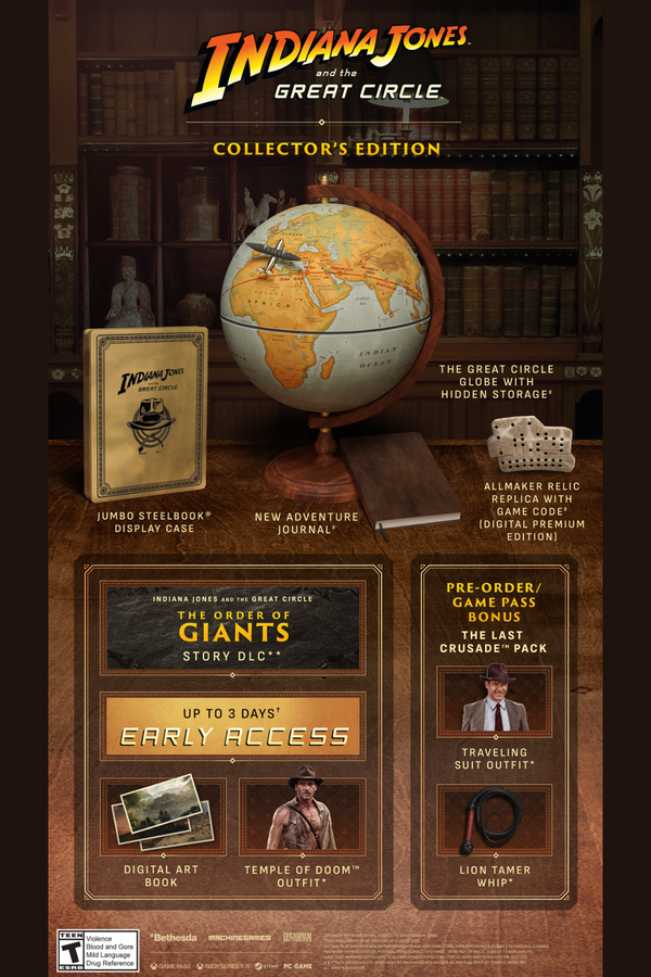 Indiana Jones and the Great Circle – Collector's Edition – Xbox Series X|S – produktbillede 1