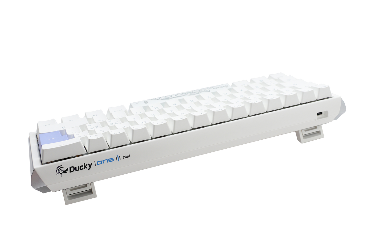 Ducky One 3 - Classic Pure White Nordic - Mini 60% - Cherry Silver