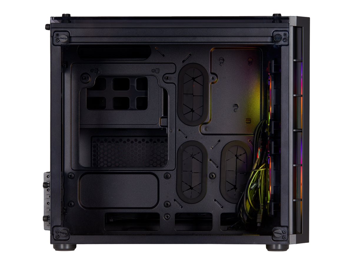 CORSAIR Crystal Series 280X RGB Tower Micro-ATX Svart