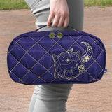 HORI Puff Pouch (Espeon & Umbreon) til Nintendo Switch 2 – lilla – mellemstørrelse