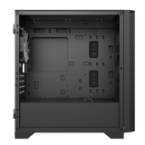 Montech Air 100 ARGB Black - Micro ATX, härdat glas, 4x ARGB-fläktar ingår