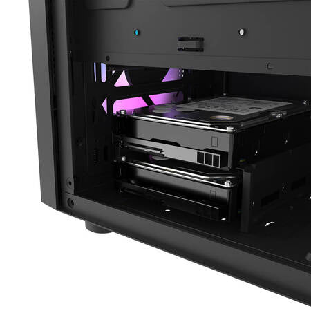Datorfodral Darkflash DK300M Micro-ATX Med 3 Fläktar (svart)